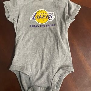 NBA Gray Baby Onesie